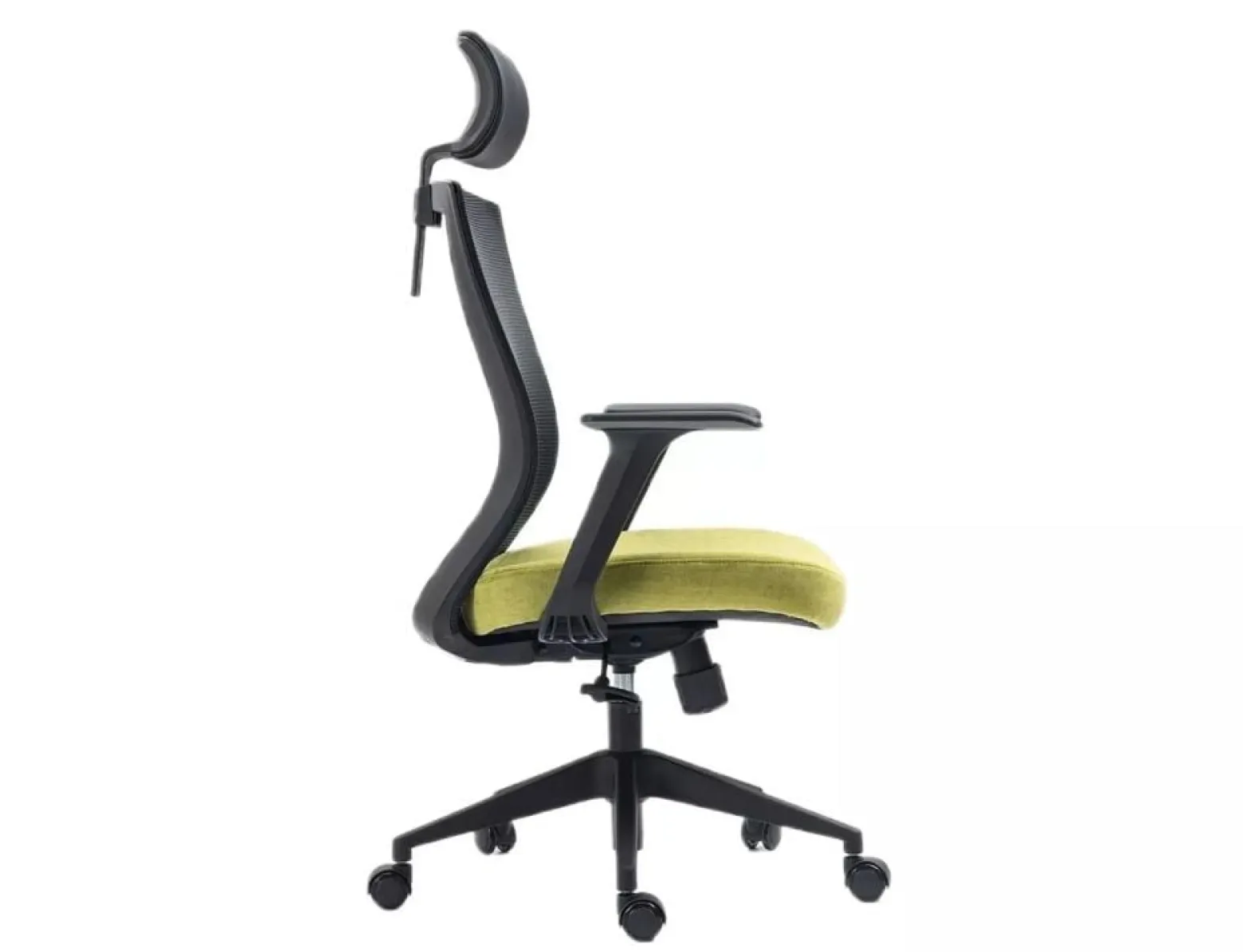 Fotel biurowy Q-328H czarny/zielony