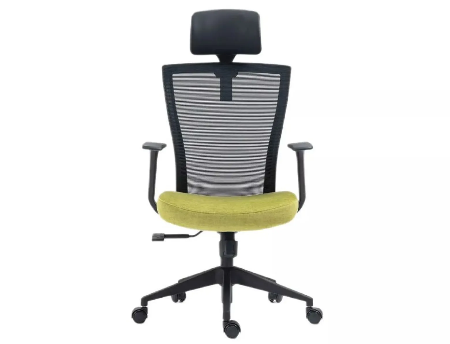 Fotel biurowy Q-328H czarny/zielony
