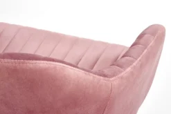 Fotel dla dziecka FRESCO VELVET różowy