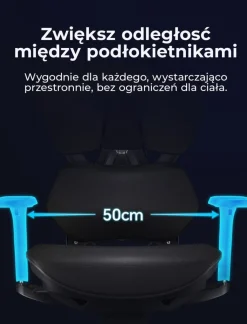 Fotel ergonomiczny gamingowy Angel Furia PRO