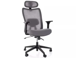Fotel ergonomiczny Q-724H szary