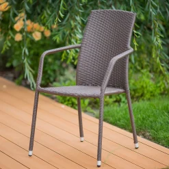 Fotel Etienne brąz PATIO | Dajar