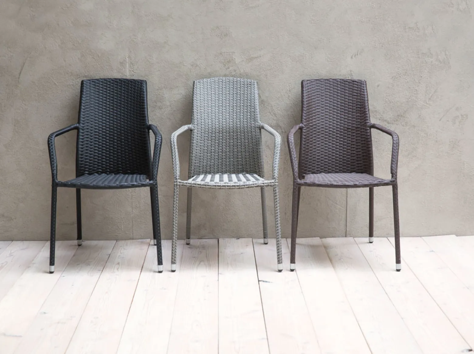Fotel Etienne brąz PATIO | Dajar