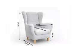 Fotel Francis STORM 06