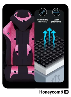 Fotel Gamingowy biurowy materiałowy Diablo Chairs X-Player 2.0 Normal