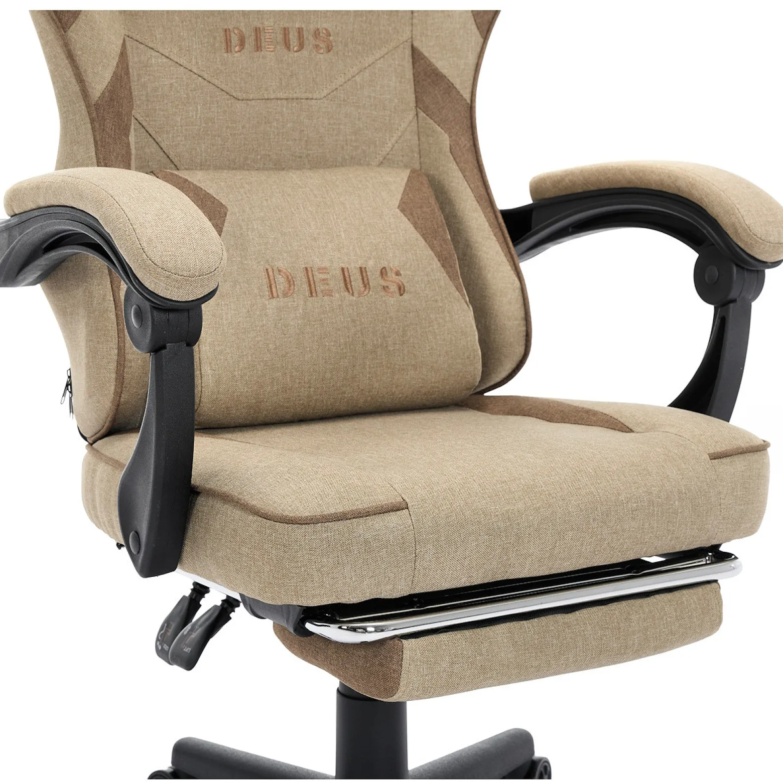 Fotel gamingowy Extreme biurowy oddychający Edge Beige