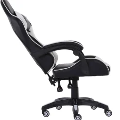 Fotel gamingowy Extreme młodzieżowy odchylany ekoskóra EXT ONE White
