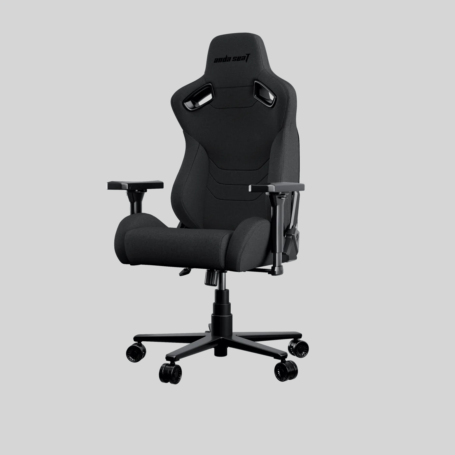 Fotel gamingowy materiałowy Kaiser 2 Frontier ciemnoszary XL