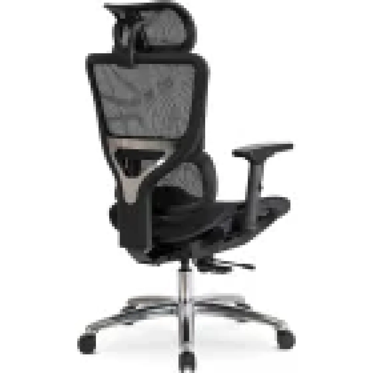 Fotel Gamingowy Obrotowy Ergonomiczny Do Biurka Biura Krzesło Czarny ROYAL
