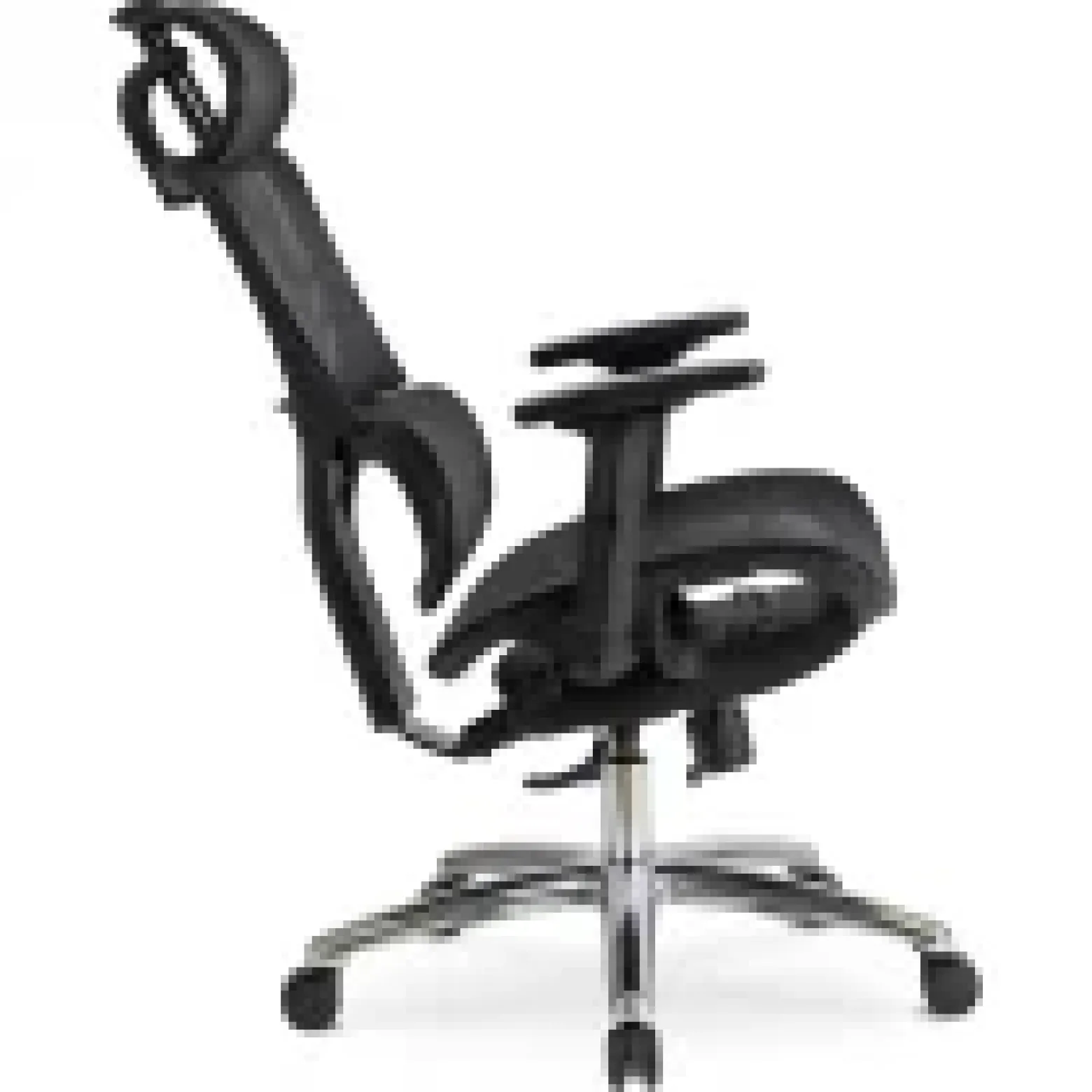 Fotel Gamingowy Obrotowy Ergonomiczny Do Biurka Biura Krzesło Czarny ROYAL