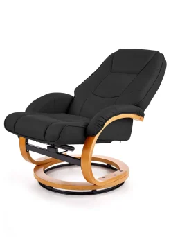 Fotel MATADOR czarny z funkcją relax