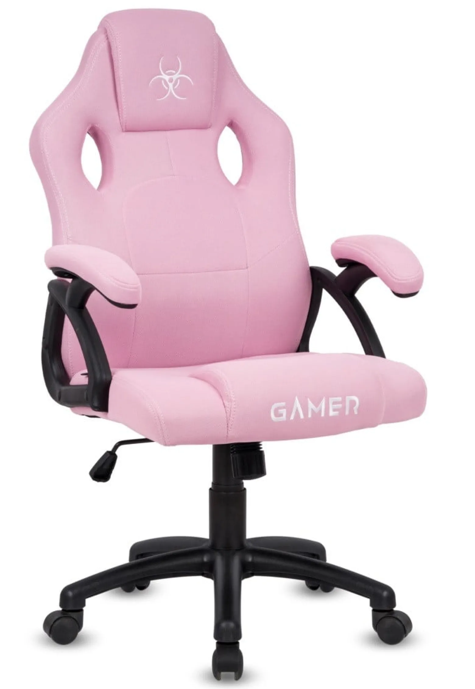 Fotel obrotowy do biurka CARRERA M DREAM PINK FABRIC