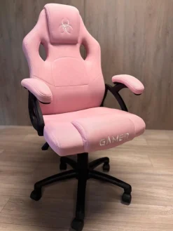 Fotel obrotowy do biurka CARRERA M DREAM PINK FABRIC