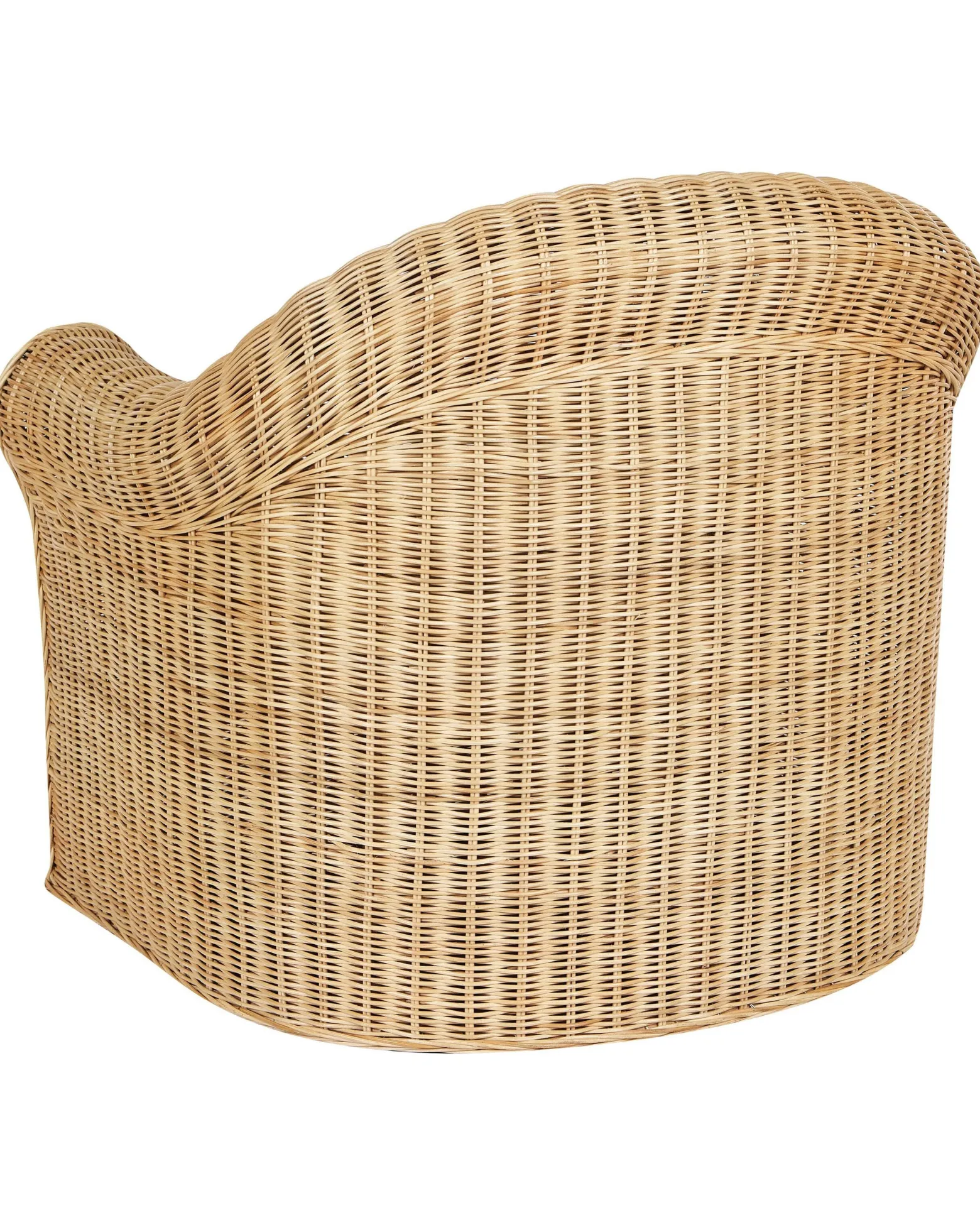 Fotel ogrodowy rattanowy naturalny