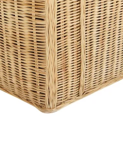 Fotel ogrodowy rattanowy naturalny