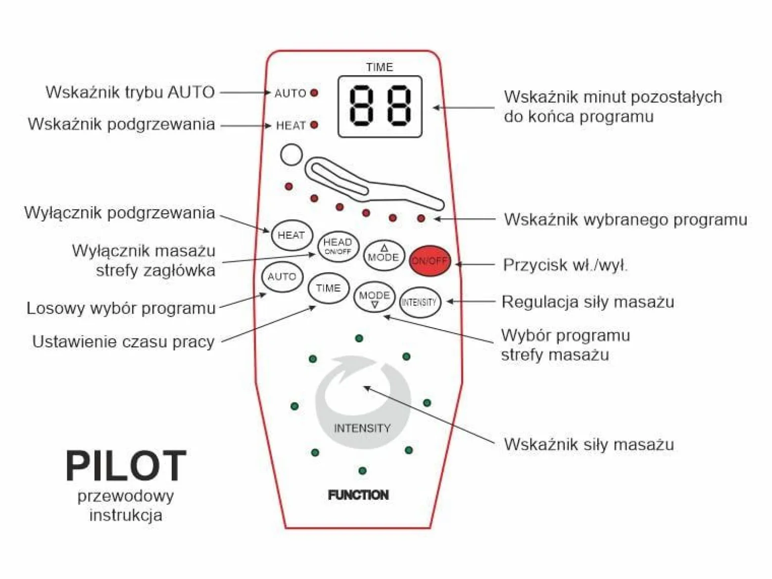 Fotel rozkładany NEPTUN VELVET M beżowy masujący