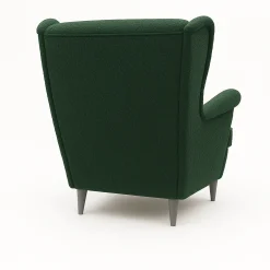 Fotel uszak boucle+ pufa abriamo 09
