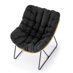 Fotel Vasari rattan na płozach