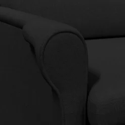 Fotel Wypoczynkowy Tapicerowany Wypoczynkowy Do Salonu Pokoju Czarny