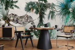 Fototapeta Abstrakcyjne Jaguary W Dżungli 90x60cm