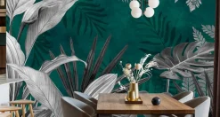 Fototapeta Abstrakcyjne Liście 90x60cm