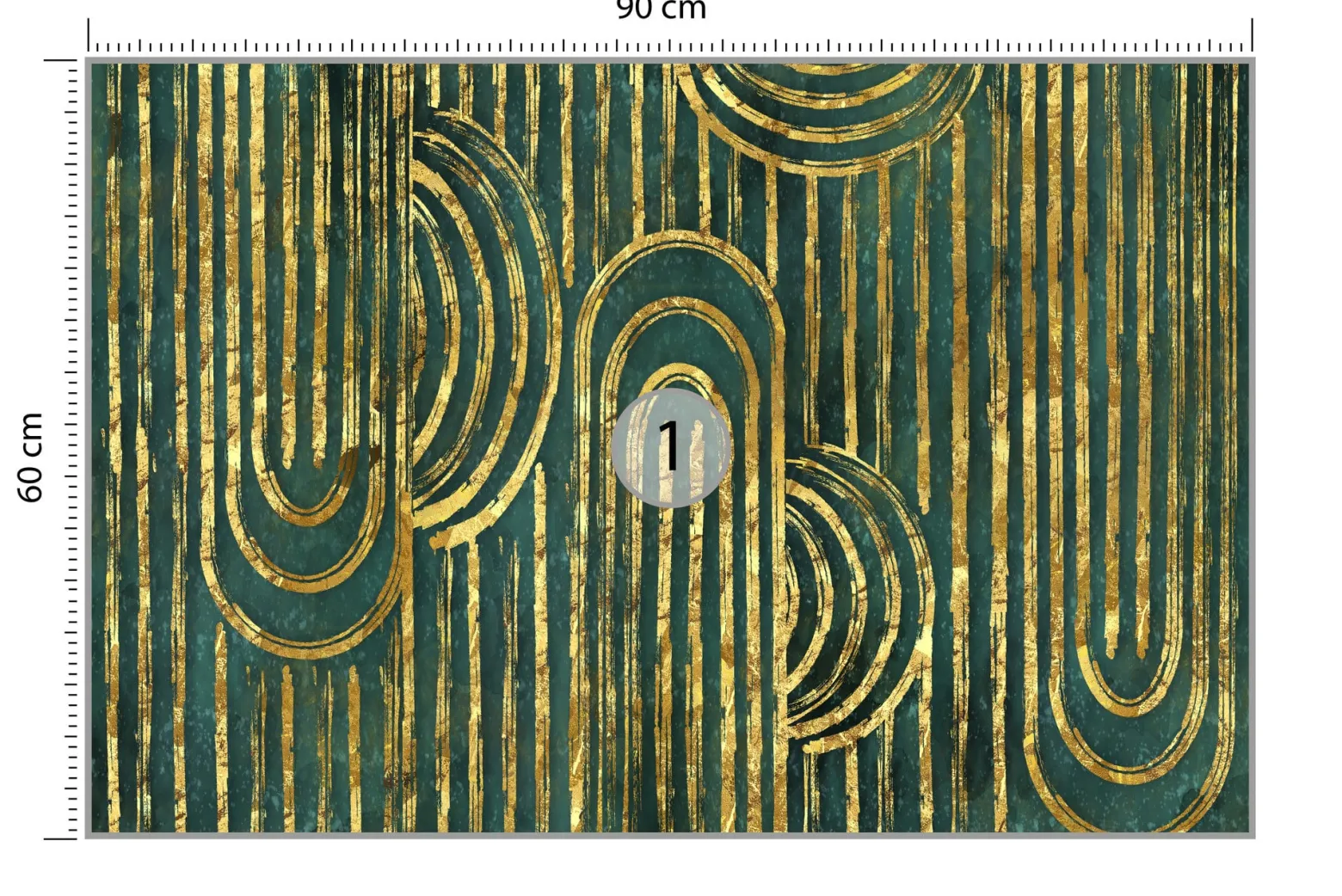 Fototapeta Abstrakcyjny Wzór Geometryczny 90x60cm