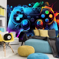 Fototapeta Dla Młodzieży Abstrakcyjny Pad Do Gry 90x60cm