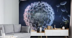 Fototapeta Abstrakcyjne Dmuchawce Efekt 3D 90x60cm
