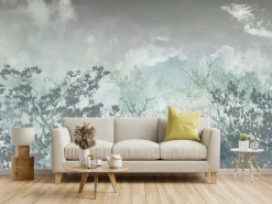 Fototapeta Abstrakcyjne Drzewa Niebo 90x60cm