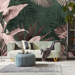 Fototapeta Abstrakcyjne Liście 90x60cm