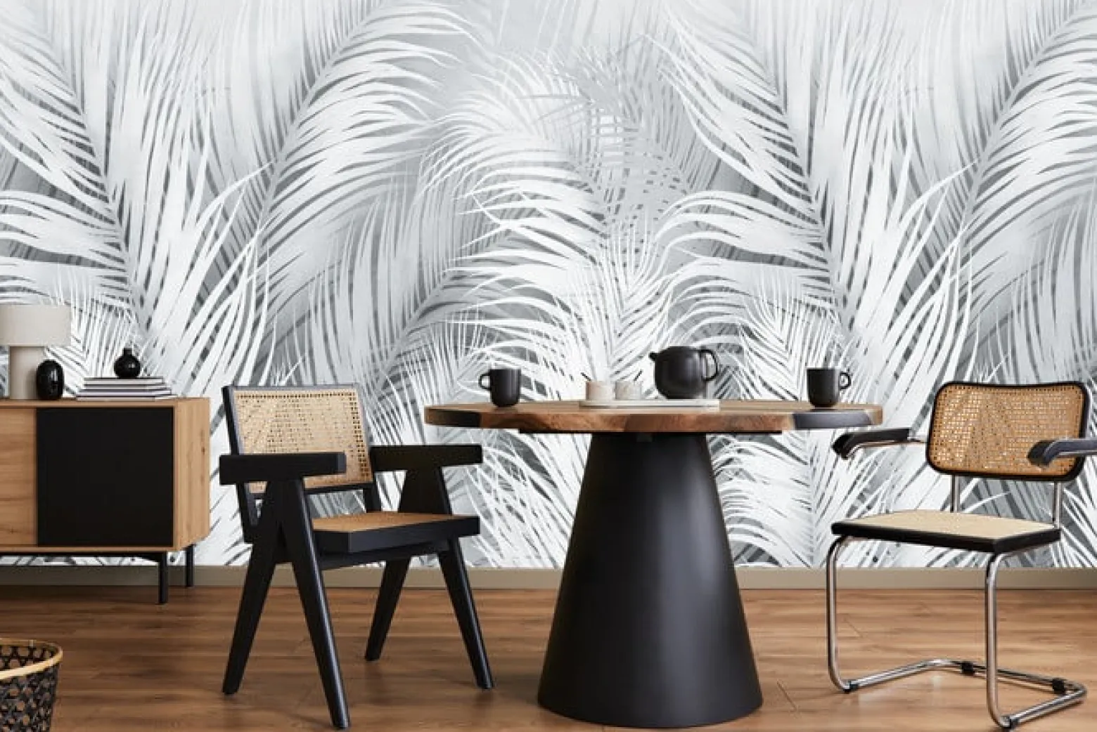 Fototapeta Abstrakcyjne Liście Palmowe 90x60cm