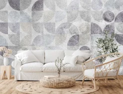 Fototapeta Abstrakcyjne Ornamenty Na Betonie 90x60cm