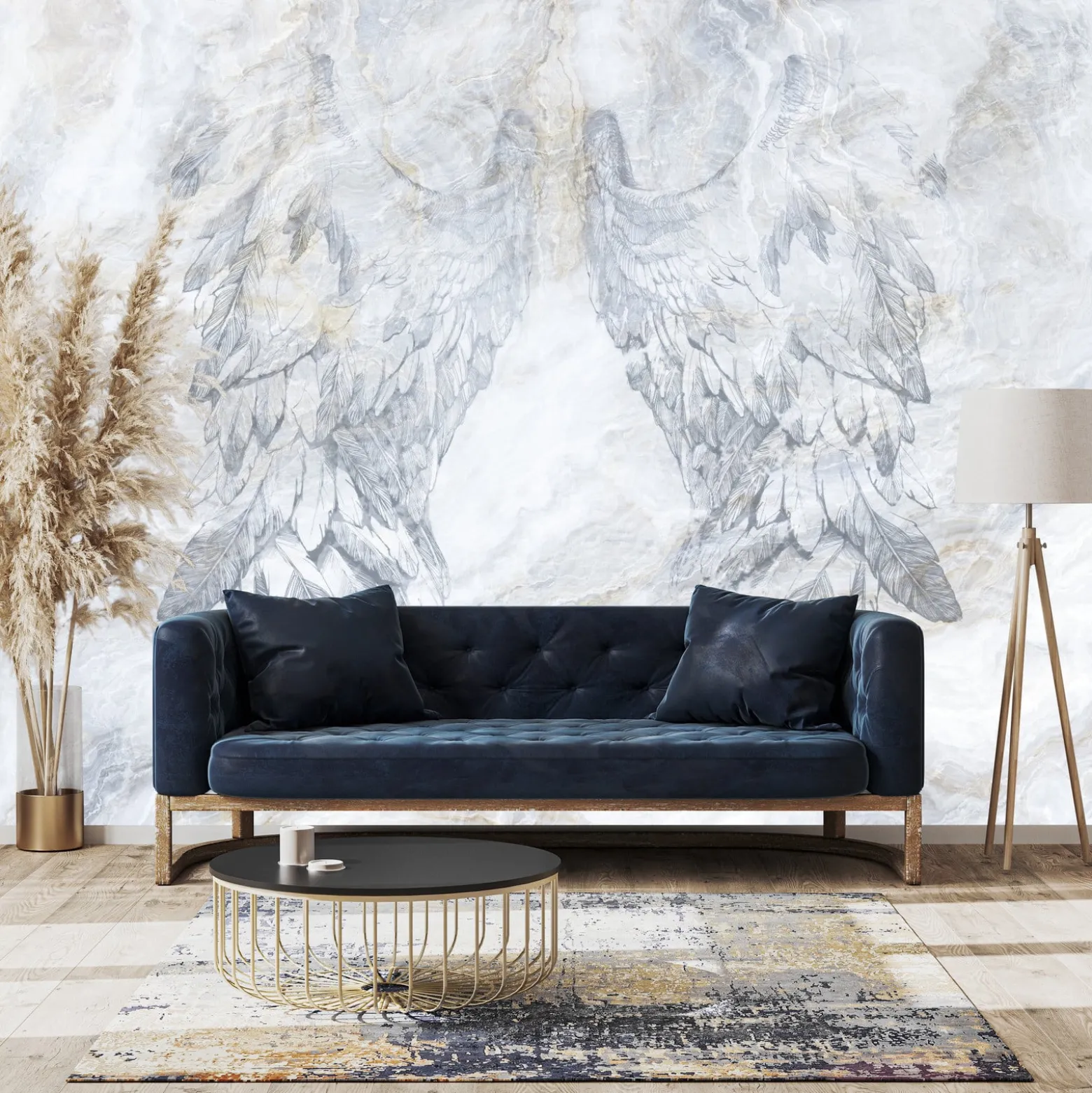 Fototapeta Abstrakcyjny Marmur W Stylu Glamour 90x60cm