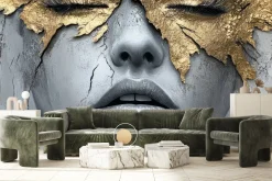 Fototapeta Abstrakcyjny Portret Kobiety 208x146cm