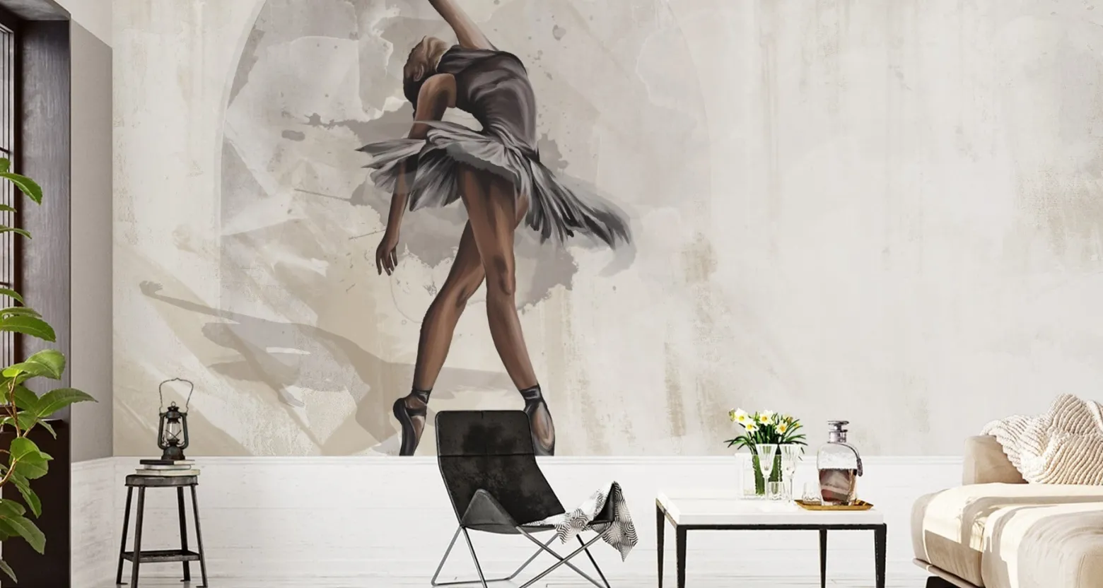 Fototapeta Ścienna BALERINA Sztuka Taniec 90x60cm