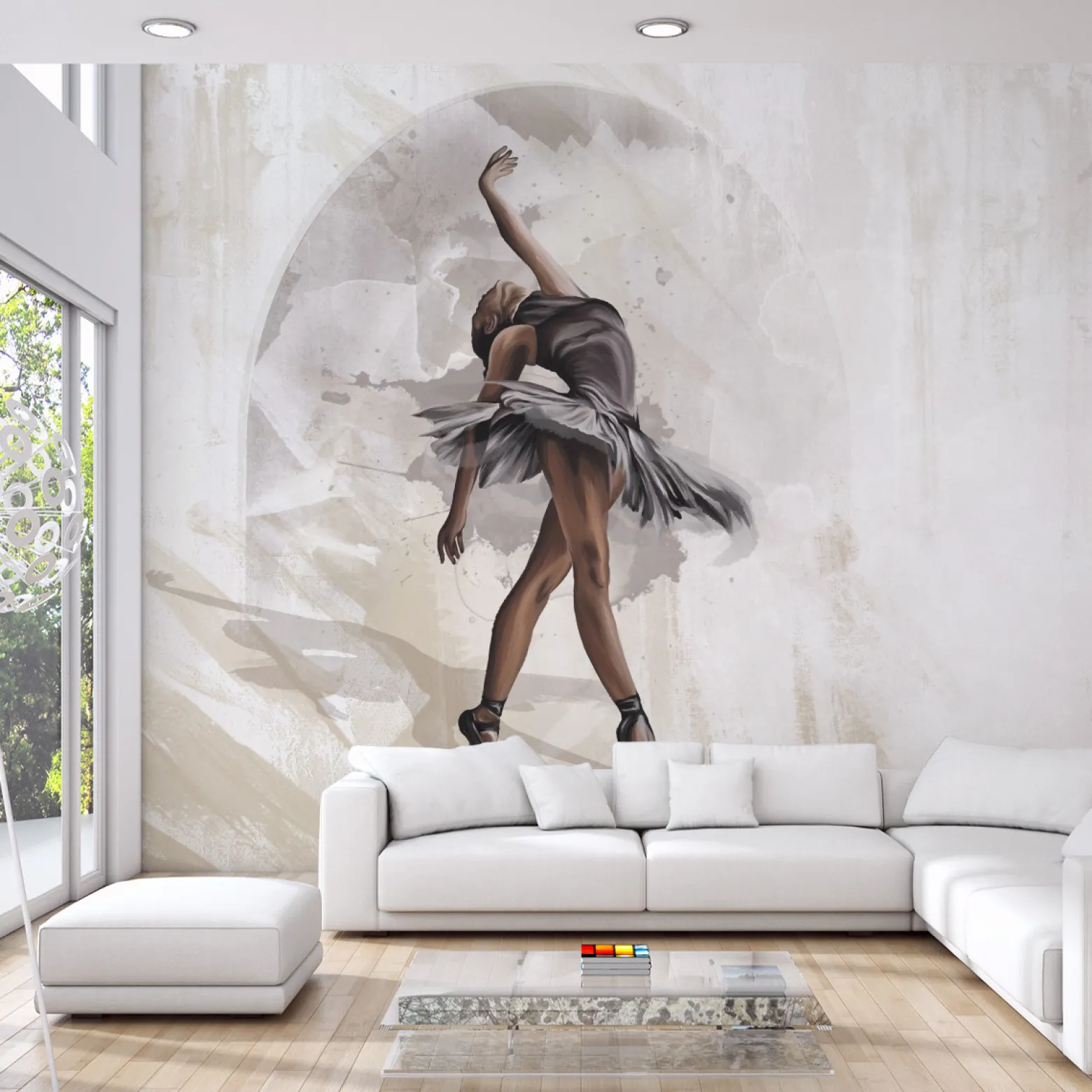 Fototapeta Ścienna BALERINA Sztuka Taniec 90x60cm