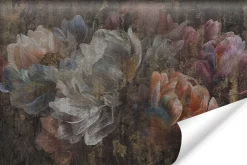 Fototapeta Ścienna Malowane Abstrakcyjne Piwonie 90x60cm