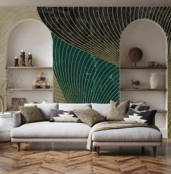 Fototapeta Ścienna Nowoczesny Wzór Geometryczny 90x60cm