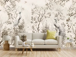 Fototapeta Ścienna Pawie W Stylu Vintage 90x60cm