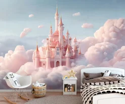 Fototapeta Dla Dziewczynki Różowy Na Flizelinie Dla Dzieci 250x175