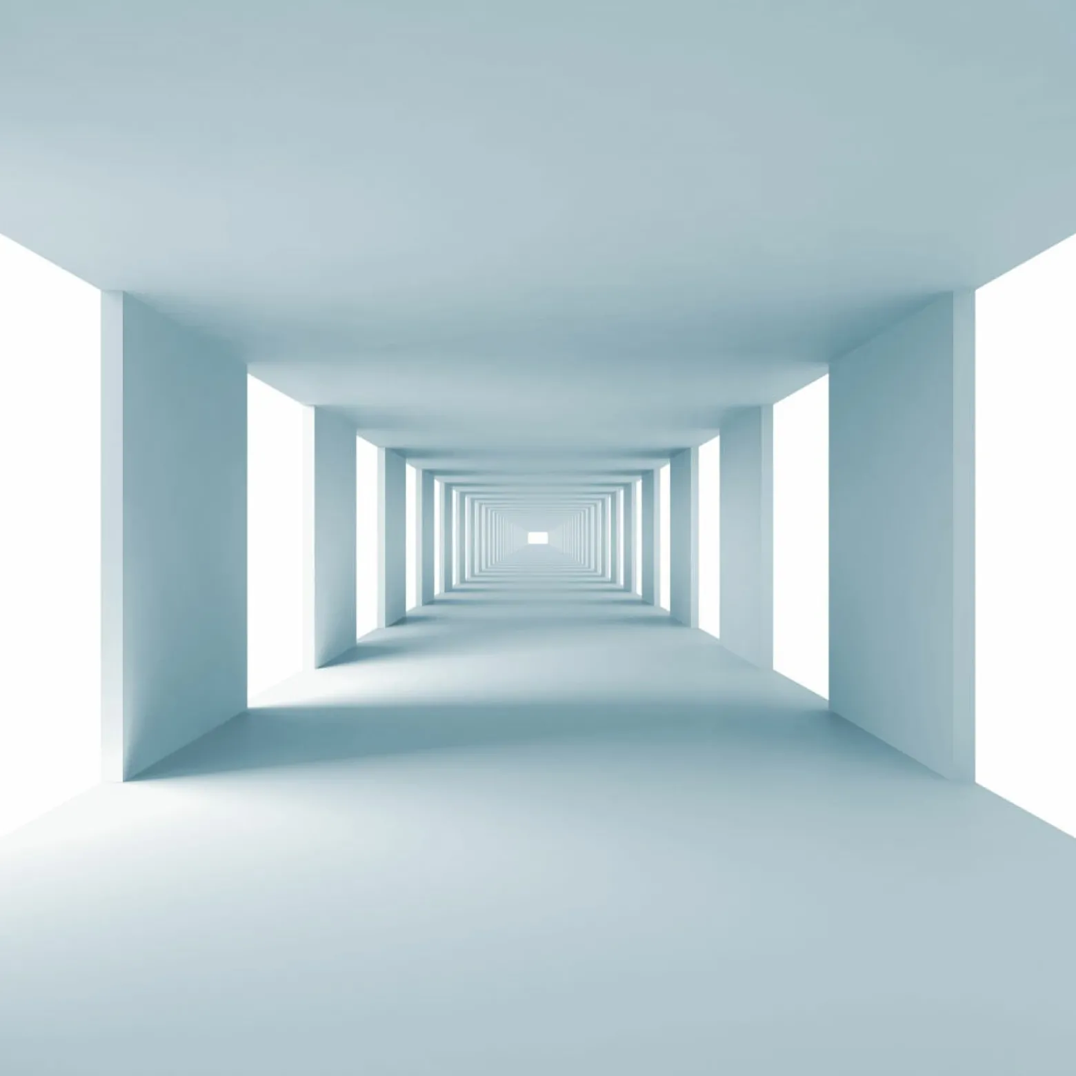 Fototapeta Do Biura Nowoczesny Tunel Efekt 3D 90x60cm