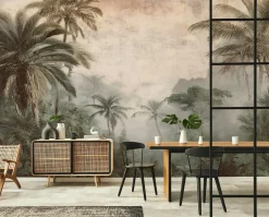 Fototapeta Dżungla Beżowy Na Flizelinie Do Sypialni Salonu 250x175