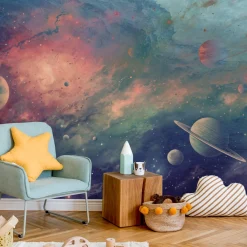 Fototapeta Dziecięca Abstrakcyjna Galaktyka 90x60cm