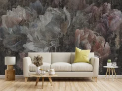 Fototapeta Malowane Abstrakcyjne Piwonie 90x60cm