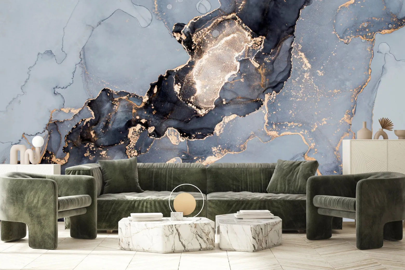 Fototapeta Marmur W Stylu Glamour 368x280cm