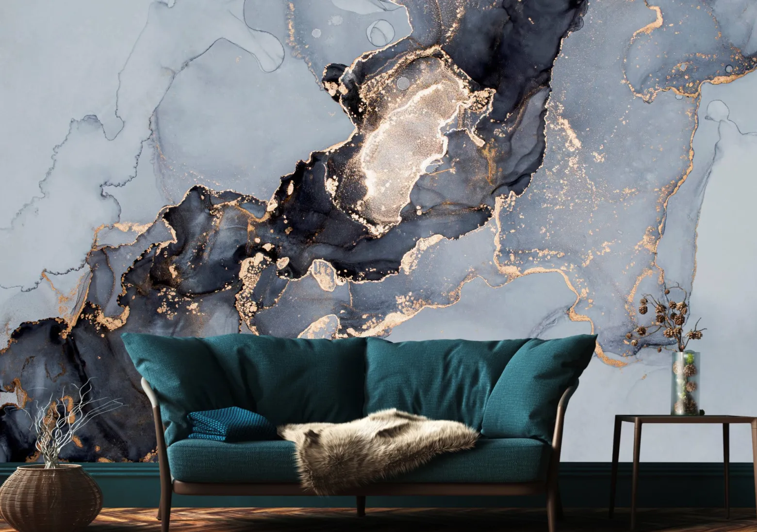 Fototapeta Marmur W Stylu Glamour 368x280cm