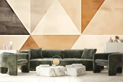 Fototapeta Minimalistyczne Trójkąty Styl Boho 460x300cm