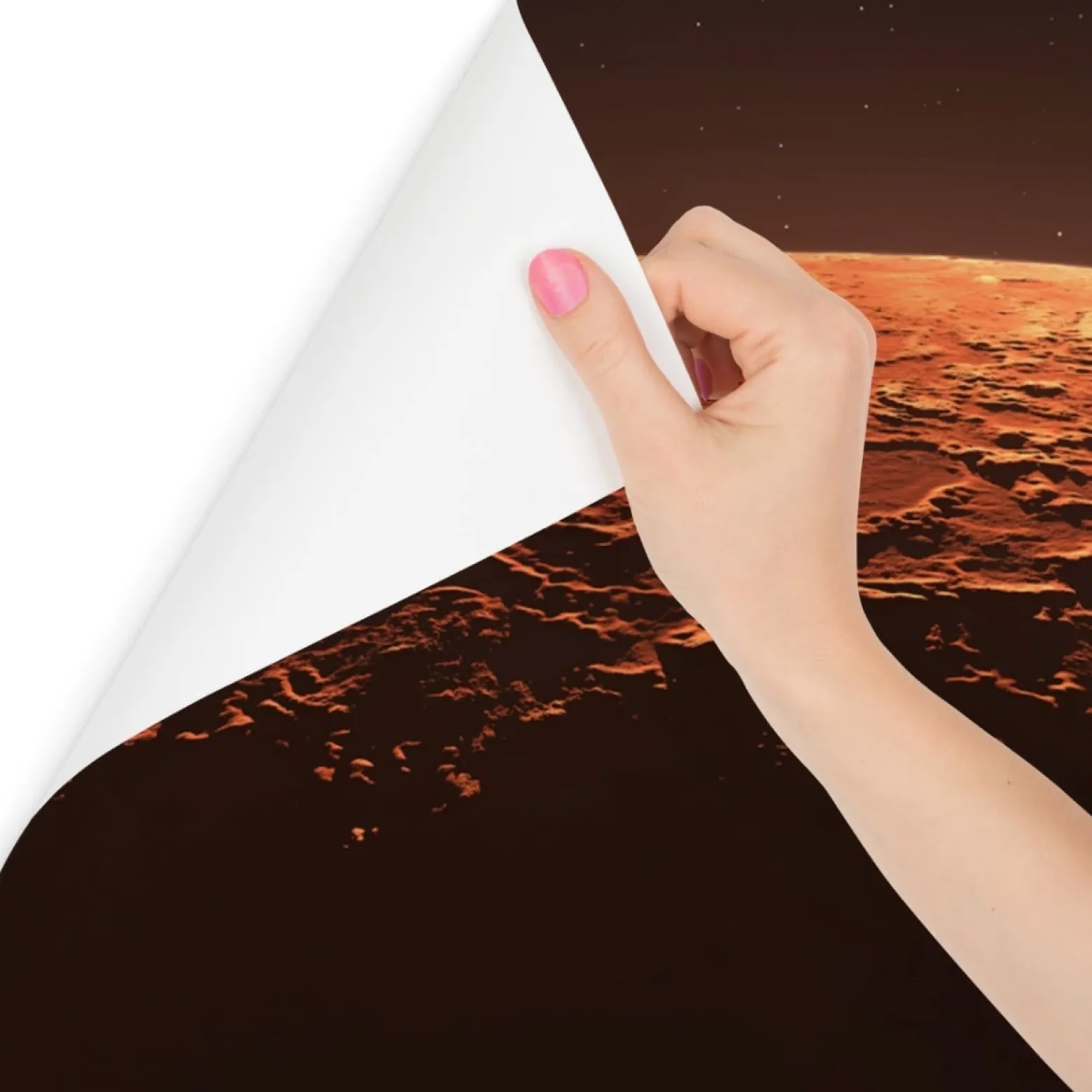 Fototapeta Młodzieżowa PLANETA Mars Kosmos 90x60cm