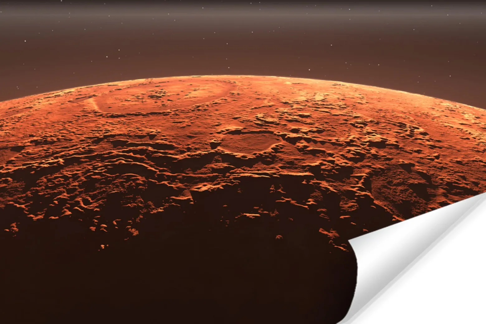 Fototapeta Młodzieżowa PLANETA Mars Kosmos 90x60cm