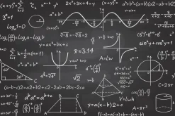 Fototapeta Młodzieżowa Wzory Matematyczne 90x60cm